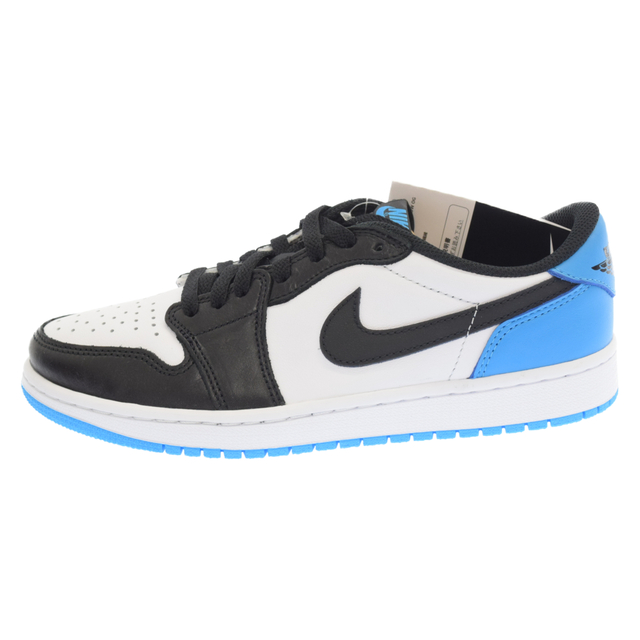 NIKE ナイキ AIR JORDAN 1 LOW OG BLACK POWDER BLUE UNC CZ0790-104 エアジョーダン1 オージー ローカットスニーカー US8.5 ブルー/ブラック天然皮革合成繊維底