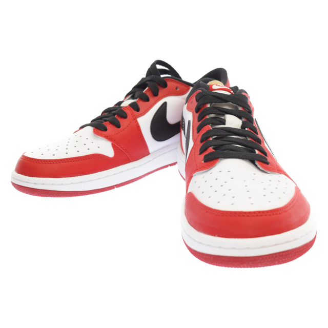 NIKE(ナイキ)のNIKE ナイキ AIR JORDAN 1 RETRO LOW CHICAGO 2016 エアジョーダン1 レトロ ローカットスニーカー シカゴ レッド/ホワイト US10.5 705329-600 メンズの靴/シューズ(スニーカー)の商品写真