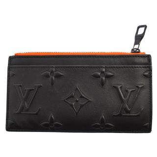 LOUIS VUITTON ルイヴィトン 21AW Monogram Leather COIN CARD HOLDER コインケース コインカードホルダー ブラック M80827