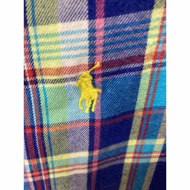 POLO RALPH LAUREN(ポロラルフローレン)のmiju007様専用ページ　ポロ　ラルフローレン　チェックシャツ　ピンク　ブルー レディースのトップス(シャツ/ブラウス(長袖/七分))の商品写真