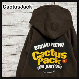 カクタス(CACTUS)の【限定コラボ】カクタスジャック×マクドナルド☆ビッグロゴパーカー人気Lサイズ美品(パーカー)