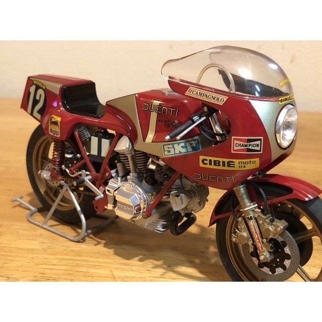 Ducati(ドゥカティ)のタミヤ　1/12 ドゥカティ900 NCR レーサー　作例写真添付 エンタメ/ホビーのおもちゃ/ぬいぐるみ(模型/プラモデル)の商品写真