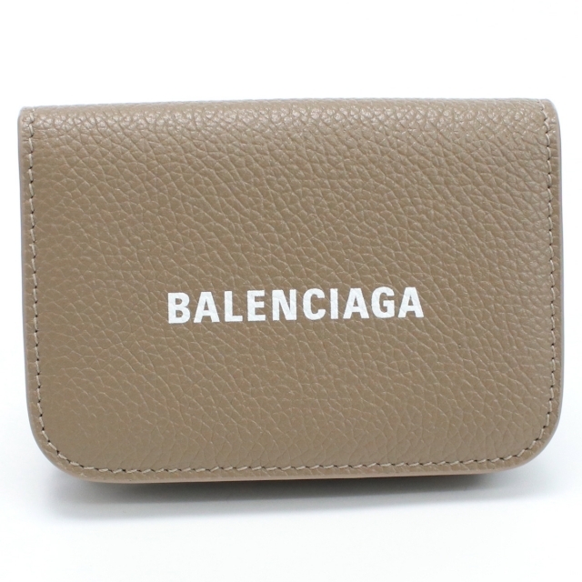BALENCIAGA バレンシアガ 三つ折り財布 ブラウン系 レディース 6