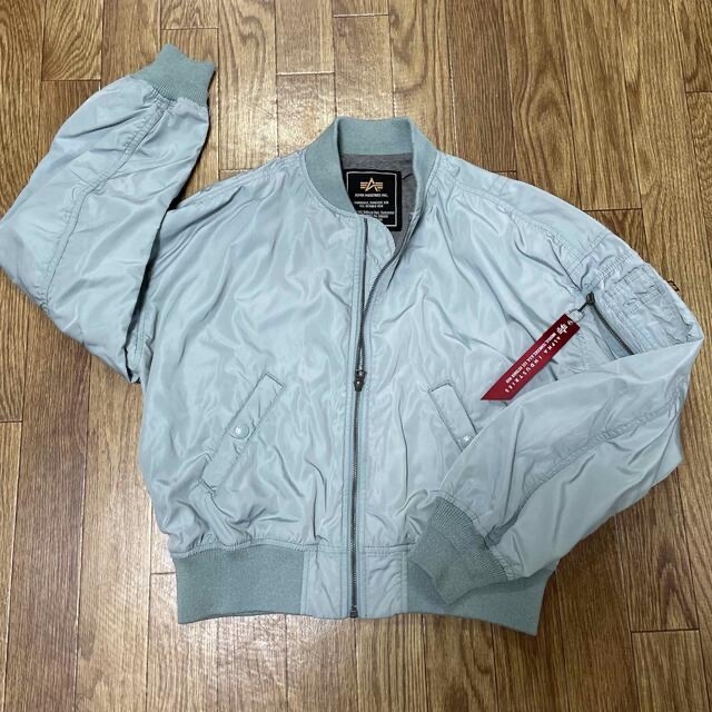 ALPHA INDUSTRIES(アルファインダストリーズ)の(メンタイマヨ様専用)ALPHA MA-1  レディースブルゾン レディースのジャケット/アウター(ブルゾン)の商品写真