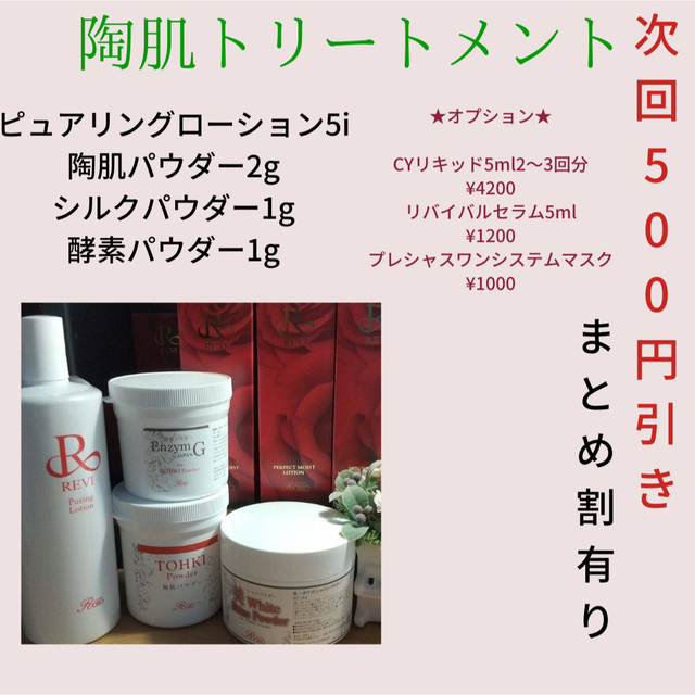 REVI 陶肌トリートメント1回 フルオプション stuff.liu.se