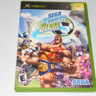 エックスボックス(Xbox)のxbox★SEGA SOCCER SLAM 海外版★箱付・説明書付・ソフト付(家庭用ゲームソフト)