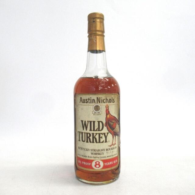 未開封☆Wild Turkey【ワイルドターキー】 8年 旧 101PROOF表記 750ml