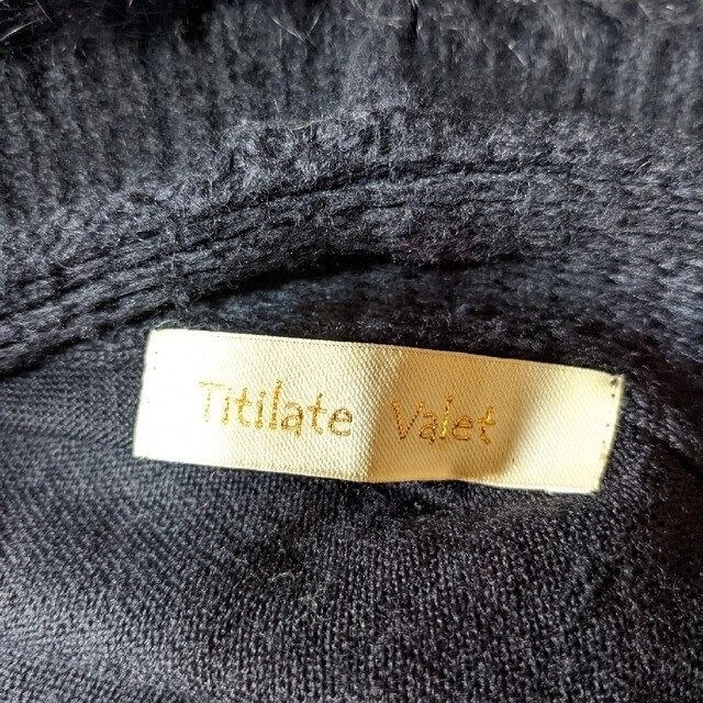 Titilate Valet Titilate Valet 黒フリルファーロング丈ベストの通販 by まる松☺'s  shop｜ティティレートヴァレットならラクマ