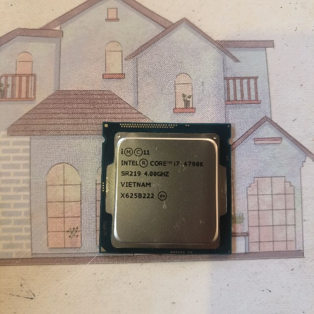 分解品 Intel Core I7-4790K LGAソケットCPU　インテ