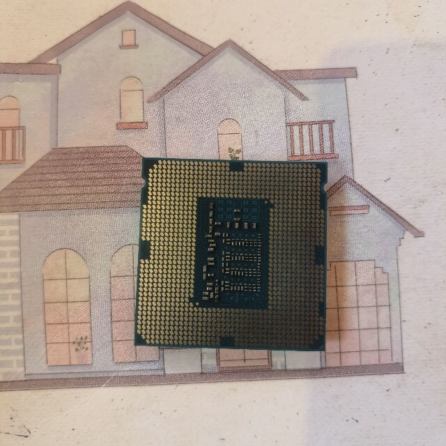 分解品 Intel Core I7-4790K LGAソケットCPU　インテ 1