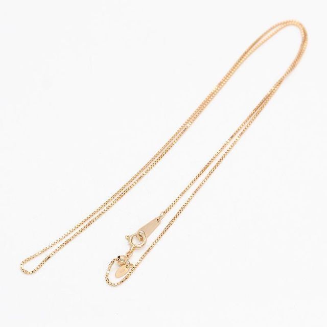 新品 ピンクゴールド ベネチアンチェーン ネックレス K18PG U04195