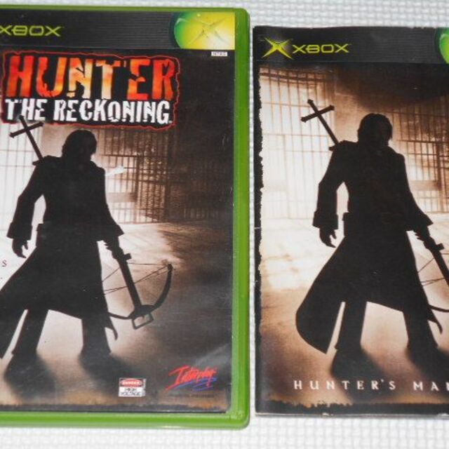 xbox★HUNTER THE RECKONING 海外版 表紙痛み