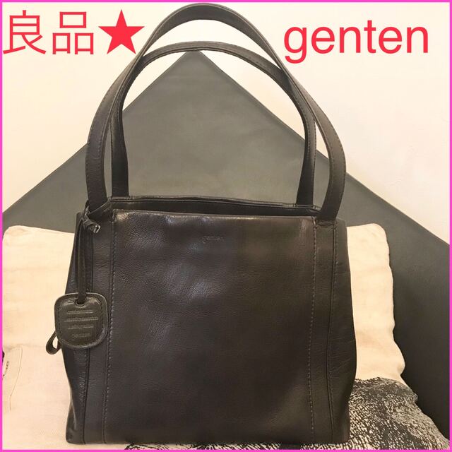 オンライン買付 良品 genten ゴート ベーシック トートバッグ レディース