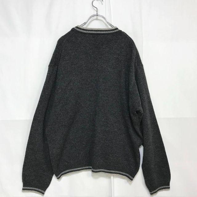 GAP(ギャップ)の【人気】ギャップ オールドギャップ クルーネック ニット セーター グレー L メンズのトップス(ニット/セーター)の商品写真