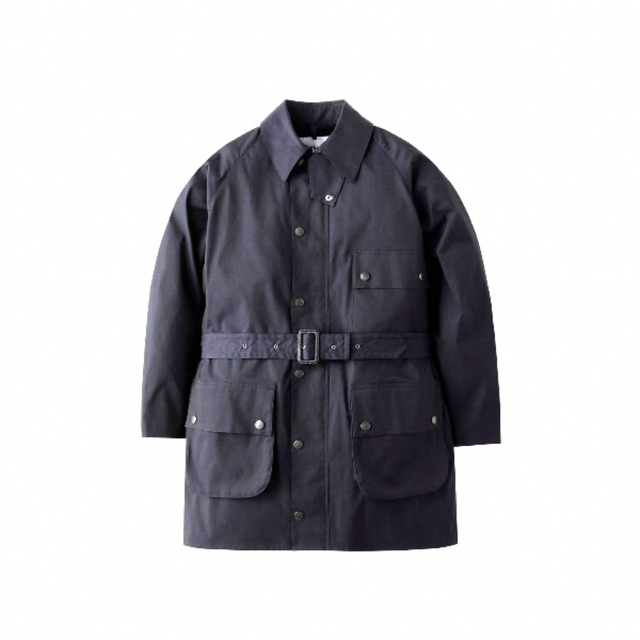 新品 定価61500円 Barbour OS ソルウェイジッパー 38 メンズのジャケット/アウター(ステンカラーコート)の商品写真