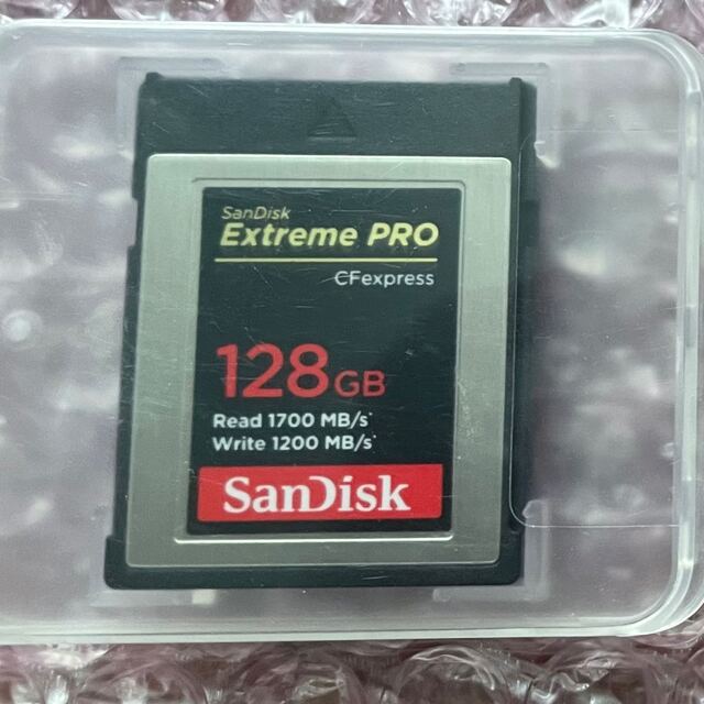 sandisk extreme pro sdカード　128G スマホ/家電/カメラのカメラ(その他)の商品写真