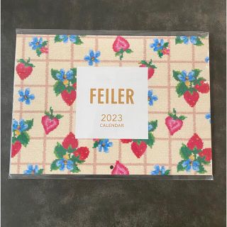 フェイラー(FEILER)のフェイラー　2023 カレンダー＊シール付(カレンダー/スケジュール)