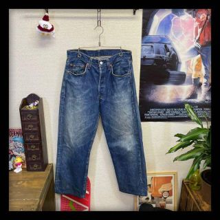 リーバイス(Levi's)の良品 LEVI'S 501 デニム w32 バレンシア工場製 色落ち◎ アメカジ(デニム/ジーンズ)