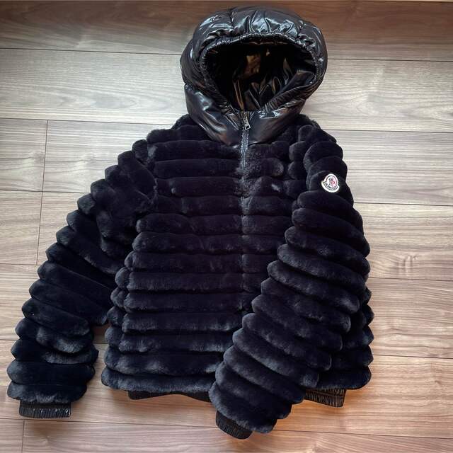 新品MONCLER モンクレール Latifeフード付ファーダウン 14A