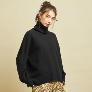 ビューティアンドユースユナイテッドアローズ(BEAUTY&YOUTH UNITED ARROWS)のビューティ&ユース　ウールカシミヤ　ルーズタートルネックニットプルオーバー(ニット/セーター)