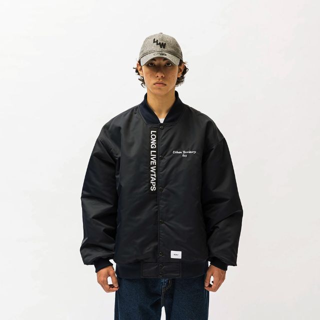 黒　WTAPS TEAM / JACKET / NYLON. TWILL