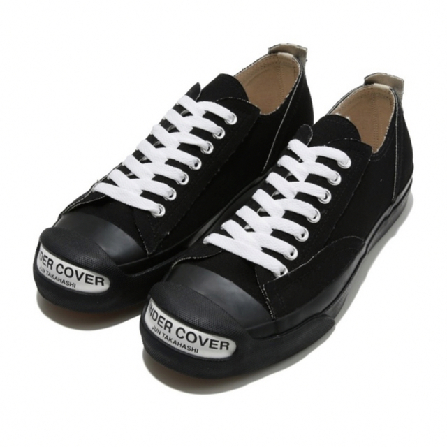 L undercover Canvas Logo Sneaker BLACK