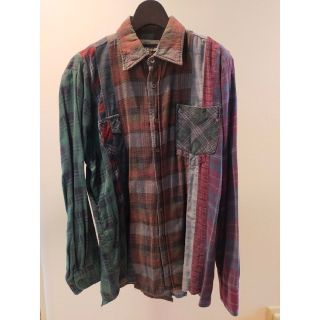 ニードルス(Needles)の【rebuild by needles】7CUT SHIRTS ネルシャツ S(シャツ)