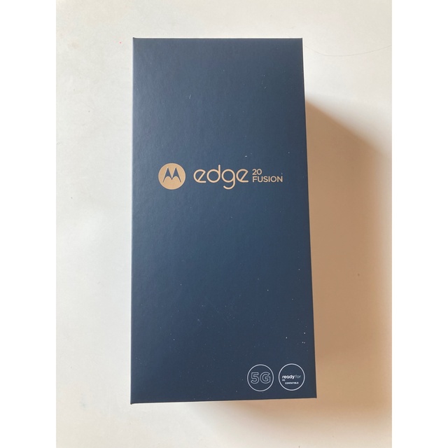 【新品未開封】motorola edge20 fusion エレキグラファイト