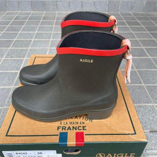 エーグル(AIGLE)のAIGLE ショートブーツ(レインブーツ/長靴)