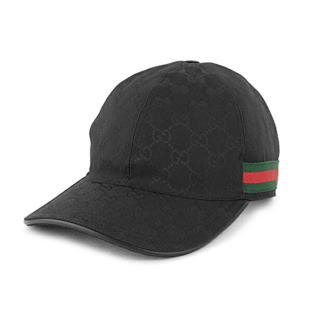 新品 グッチ GUCCI 帽子 オリジナルGGキャンバス ブラック ブラック M | フリマアプリ ラクマ