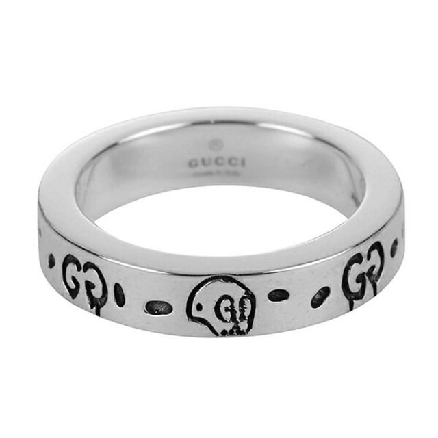 Gucci(グッチ)の新品 グッチ GUCCI リング ゴースト アルジェント ARGENTO ＃8 レディースのアクセサリー(リング(指輪))の商品写真