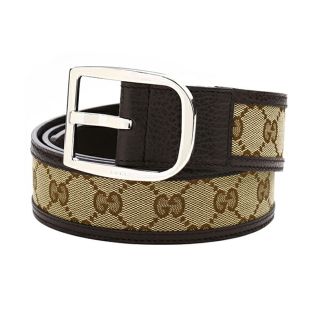 グッチ(Gucci)の新品 グッチ GUCCI ベルト GGキャンバス ベージュ 85cm(ベルト)