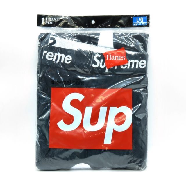 Supreme 21aw Hanes Themal Bones Pant