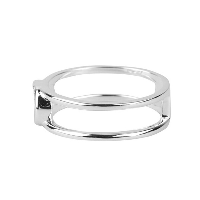 Gucci(グッチ)の新品 グッチ GUCCI リング インターロッキングG シルバー SILVER ＃8(日本サイズ7.8) レディースのアクセサリー(リング(指輪))の商品写真