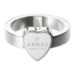 グッチ(Gucci)の新品 グッチ GUCCI リング ハート シルバー ARGENTO ＃10(リング(指輪))