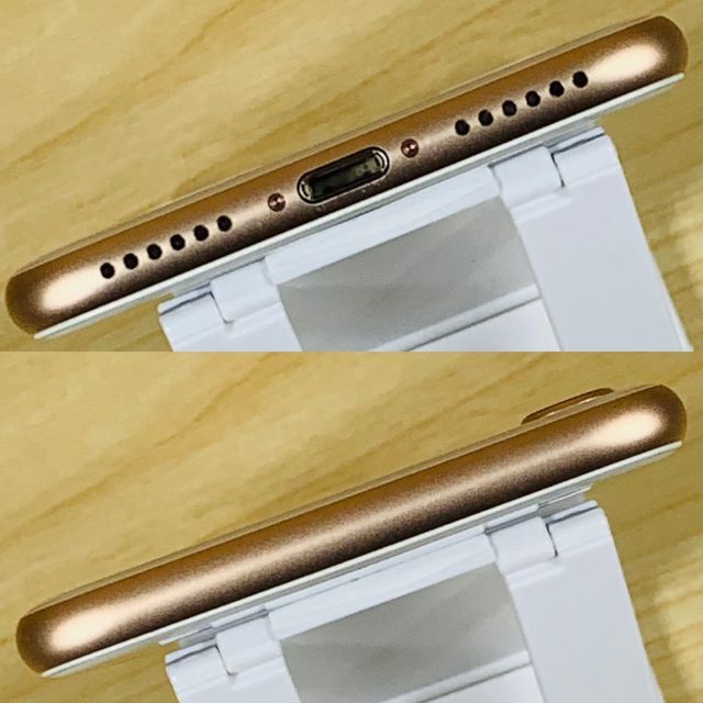 Apple(アップル)の超美品 バッテリー100％ SIMフリー iPhone8 64GB P125 スマホ/家電/カメラのスマートフォン/携帯電話(スマートフォン本体)の商品写真