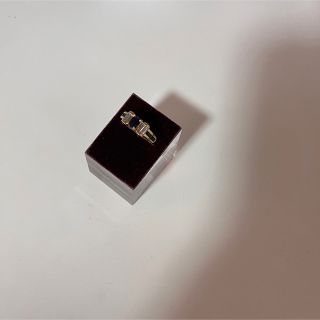 美品　14KT 585 ダイヤ サファイア　ビルブラス　リング