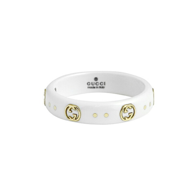 特別価格 グッチ 新品 - Gucci GUCCI WHITE ゴールド 白 ホワイト