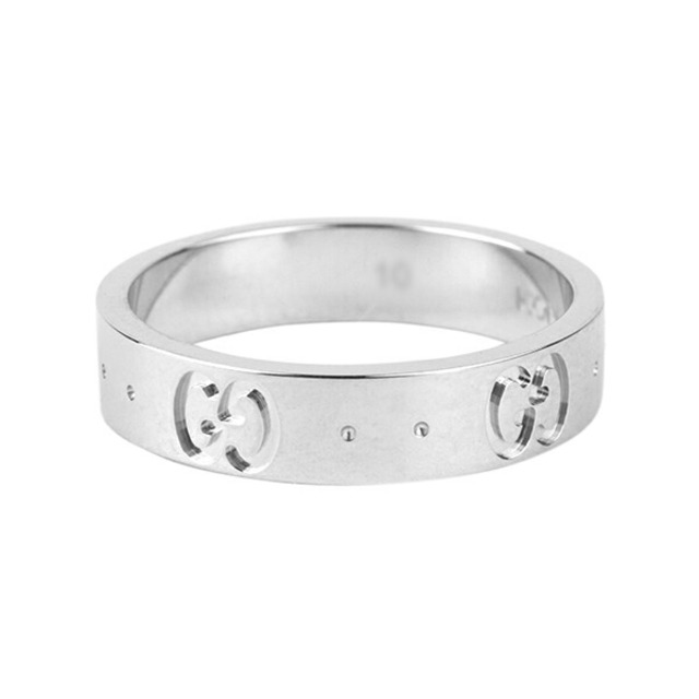 Gucci(グッチ)の新品 グッチ GUCCI リング アイコン シルバー SILVER ＃19(日本サイズ18.3) レディースのアクセサリー(リング(指輪))の商品写真