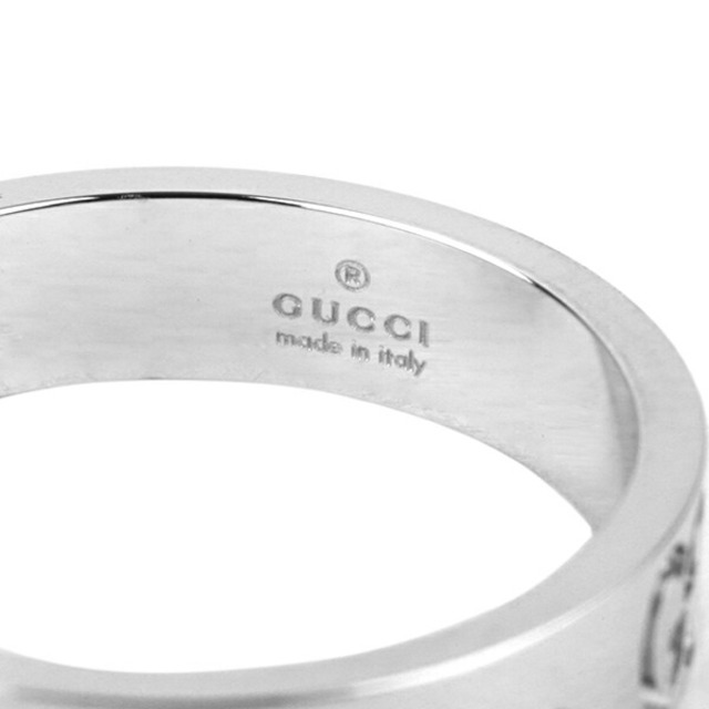 Gucci(グッチ)の新品 グッチ GUCCI リング アイコン シルバー SILVER ＃19(日本サイズ18.3) レディースのアクセサリー(リング(指輪))の商品写真