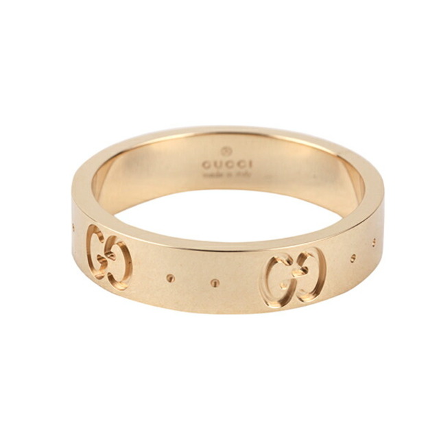 Gucci(グッチ)の新品 グッチ GUCCI リング アイコン ゴールド GOLD ＃8(日本サイズ7.8) レディースのアクセサリー(リング(指輪))の商品写真