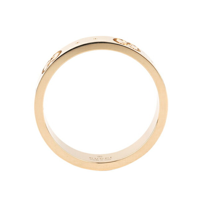 Gucci(グッチ)の新品 グッチ GUCCI リング アイコン ゴールド GOLD ＃8(日本サイズ7.8) レディースのアクセサリー(リング(指輪))の商品写真