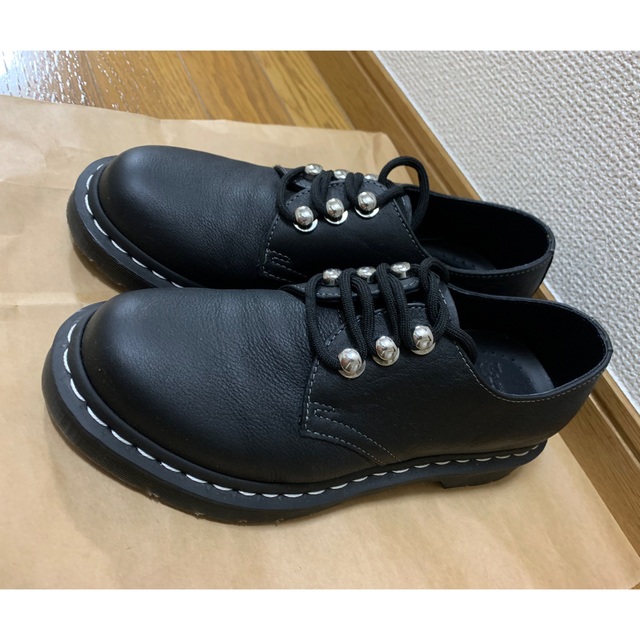 Dr.Martens HARDWARE BLACK 白ステッチ