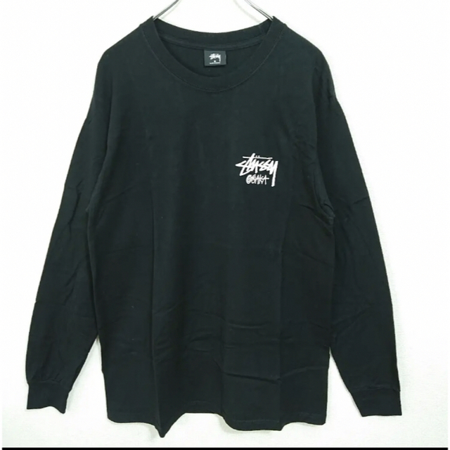 STUSSY - ステューシー 大阪限定 ロゴ Tシャツ ブラック M クルー