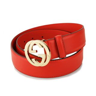 グッチ ベルト(レディース)(レッド/赤色系)の通販 47点 | Gucciの