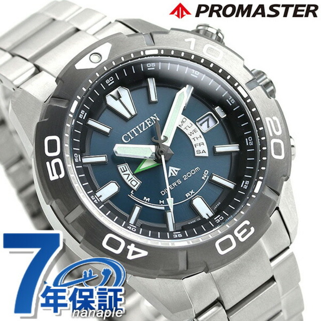 最終値下げ シチズン - CITIZEN 腕時計 ブルーxシルバー AS7145