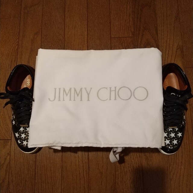 JIMMY CHOO(ジミーチュウ)の✨美品✨ジミーチュウ　スニーカーエナメル本革 レディースの靴/シューズ(スニーカー)の商品写真