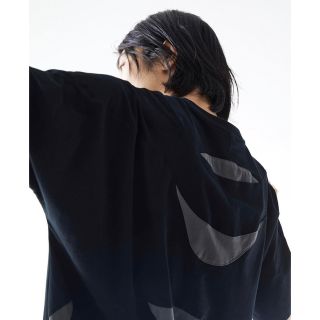 【美品】MOTH STUDIO Kite T-shirt - Black M(Tシャツ/カットソー(半袖/袖なし))