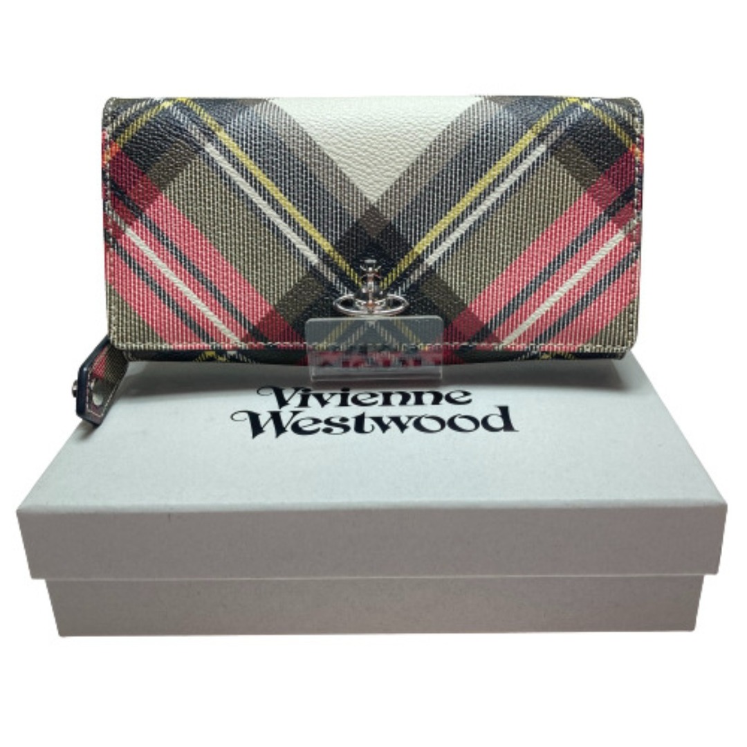 ◎◎Vivienne Westwood ヴィヴィアン・ウエストウッド 2つ折り 長財布 51060048－10256 箱付き財布