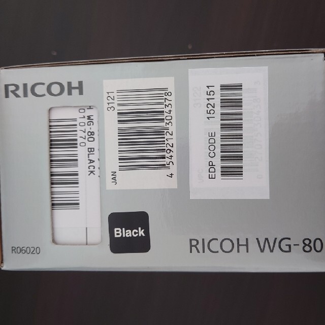 RICOH(リコー)のRICOH WG-80　ブラック スマホ/家電/カメラのカメラ(コンパクトデジタルカメラ)の商品写真